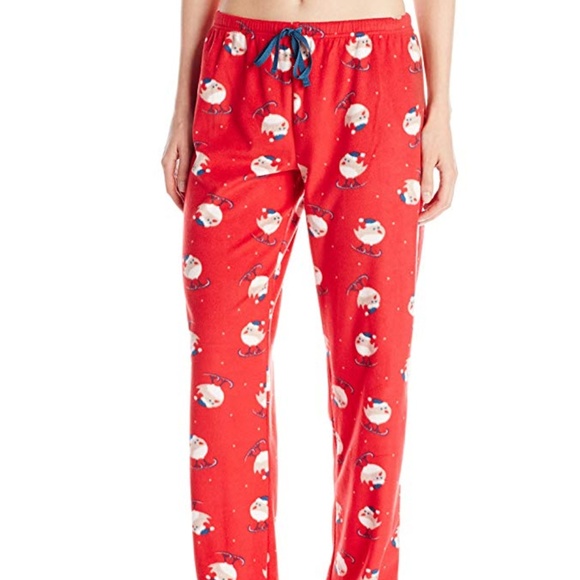 Jockey Women's Microfleece Pajama CHRISTMAS Pants - Picture 1 of 2